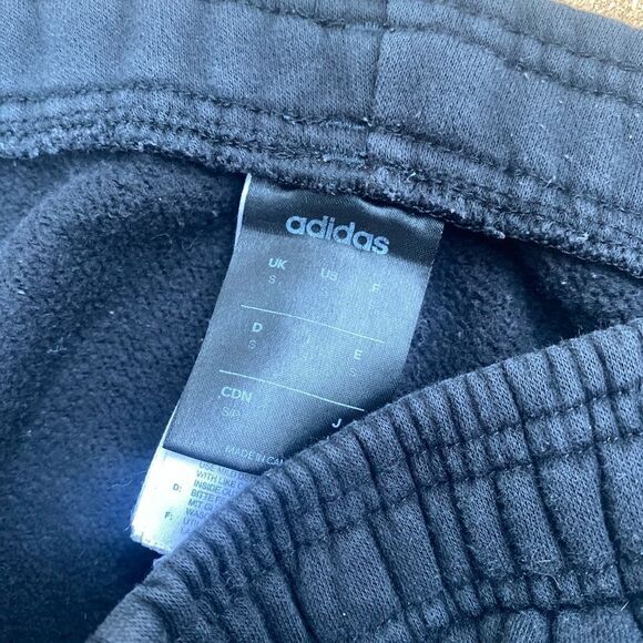 π΅ Adidas Menβs Navy Blue Joggers πβ Tapered Fit | Size Small - Picture 4 of 4